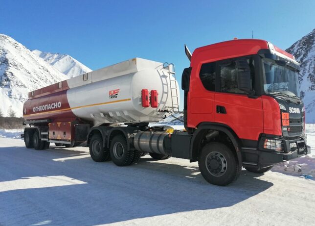 Бензовоз (чемоданного сечения)  41 м3 - 877717